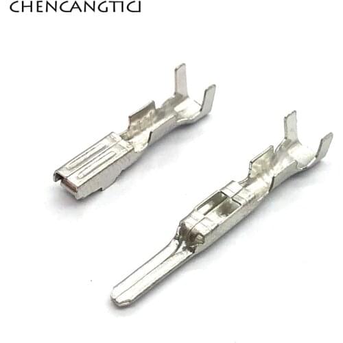 50 Pcs Car crimp wire terminal Non-insulated automotive electrical connector male female pin for FW-C-2F-B FW-C-2F-B DJ621-2.3A