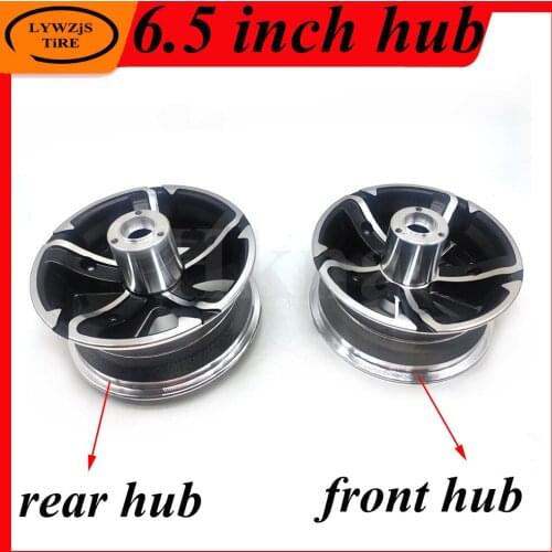 Electric Scooter Accessories 6.5 Inch Front or Rear Alloy Hub for 90/65-6.5 Inner and Outer Tyre