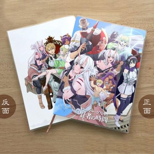 Anime Peter Grill and the Philosophers Time Men Women Student Notebook Eye Protection Diary Notepad Memorandum Book Xmas Gifts