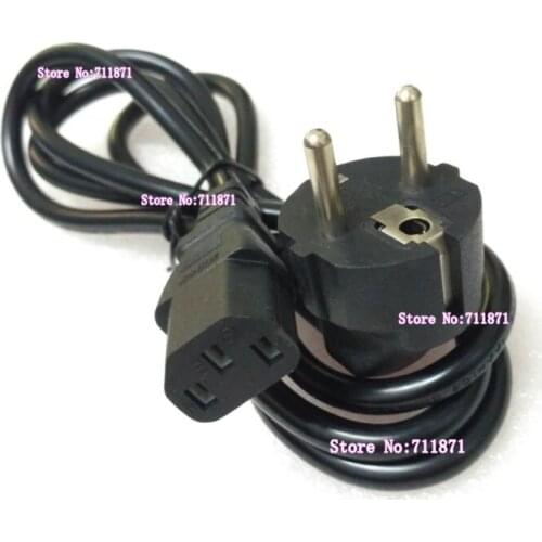 Pure Copper EU Plug IEC 320 C13 Power Cord C13 EU Power Line cable IEC 320 C13 Female EU Plug Male Power Cable Line EU C13 Wire