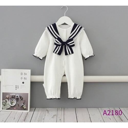 Baby Girls Romper 100% Cotton Long Sleeve Toddler Newborn Girls Clothes Casual Birthday Party 0-24M Kids Girls Clothes Outfits