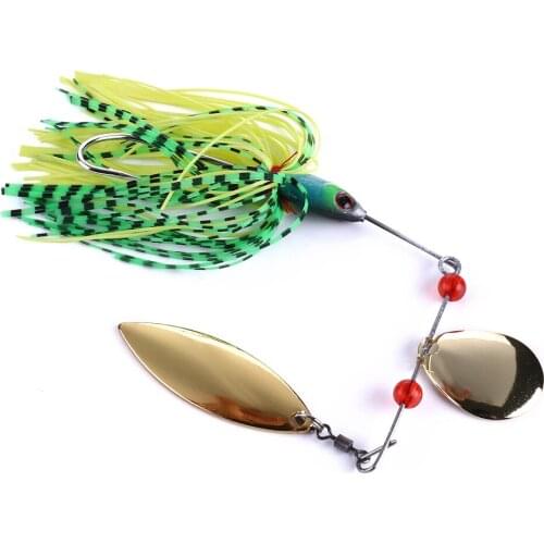 HENGJIA 19.5G Buzzbait Fishing Lures Spoon Isca Artificial Hard Bait Wobbler Jig Carp Fishing Pesca Fishing Tackle