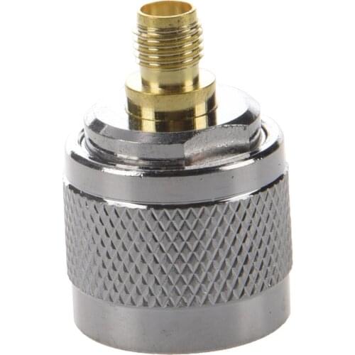 HHTL-2pcs N Male Plug to SMA Female Jack RF Coaxial Adapter Connector