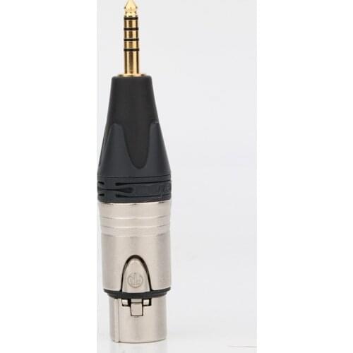Hi-end NEUTRIK 4 Pin XLR to 4.4mm 5 pin Pentaconn Adapter Male to Female Angle Hi-end Audio Connector Jack