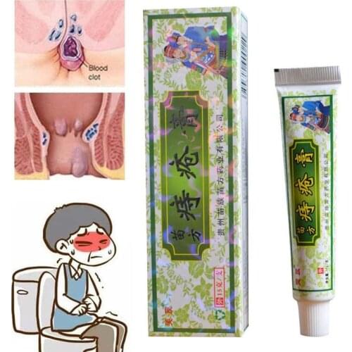 Hemorrhoids Treatment Cream Effective Chinese Herbal Ointment Internal Hemorrhoids Piles External Anal Fissure Outer Plugs Tools