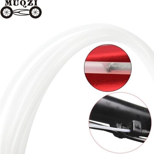 MUQZI 1m Bike Brake Shifting Cable Oiling Guide Tube Inner Pipe Housing Catheter Dust-Proof Antirust Road Mountain Bicycle