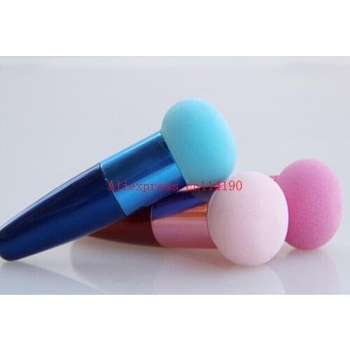 Brand new 200 pcs/lot Toopoots vestidos Women Cosmetic Liquid Cream Foundation Concealer Sponge Lollipop Makeup Brushes