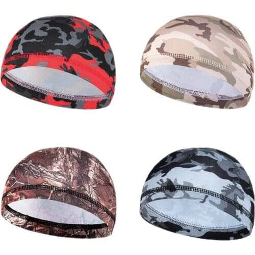 Cooling Skull Cap Breathable Sweat Wicking Cycling Running Hat Cap Odorless and Sweat-absorbent sweat-absorbent no discoloration