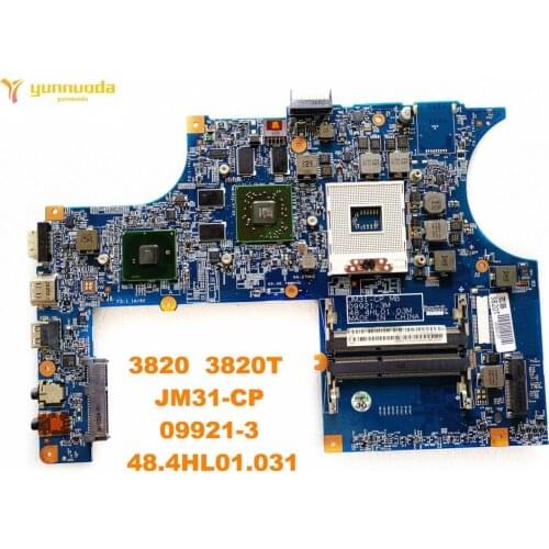 Original for ACER 3820 laptop motherboard 3820T 3820 JM31-CP 09921-3M 48.4HL01.031 tested good free shipping