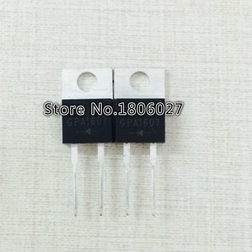 Send free 20PCS GPA1607 TO-220-2 1000V 16A Rectifier diode