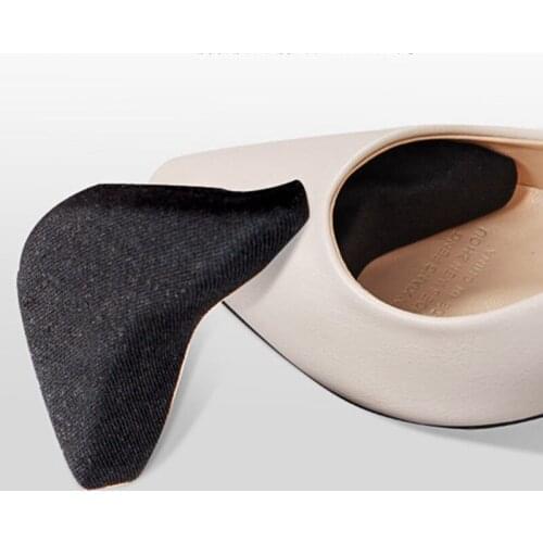 Toe Stopper for Women shoes Fashion Anti-Pain Sponge Cushion Foot Forefoot Half Yards Shoes Pad Top Plug Toe Stopper Shoe Insert