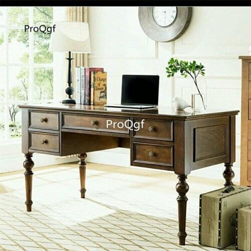 Prodgf 1Pcs A Set 160cm length ancient Wood Office Table Desk