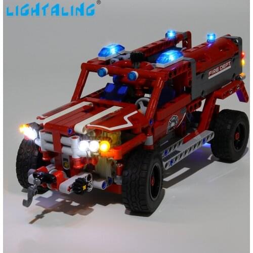 Lightaling Led Light Kit For 42075 Technic Series First Responder Compatible With 20079 10824 , NO Car Model
