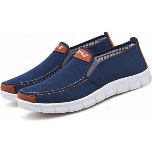 Mens Shoes Casual Shoes Denim Fashion Human Race Loafers Men Canvas Slip-on Shoes Mens Trainers Men Flats Office Shoes Sneakers