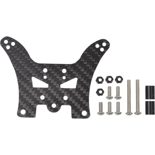 Carbon Fiber Rear Damper Stay Set for Tamiya TT-02B 54557