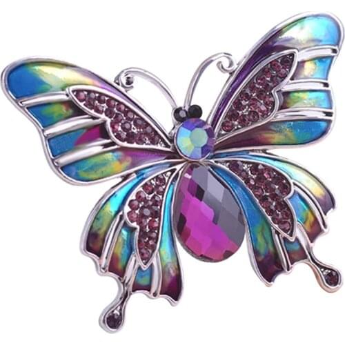 Vintage Jewelry Large Enamel Butterfly Corsage Lot Wedding Broach Insect Veil Pin Up Broches