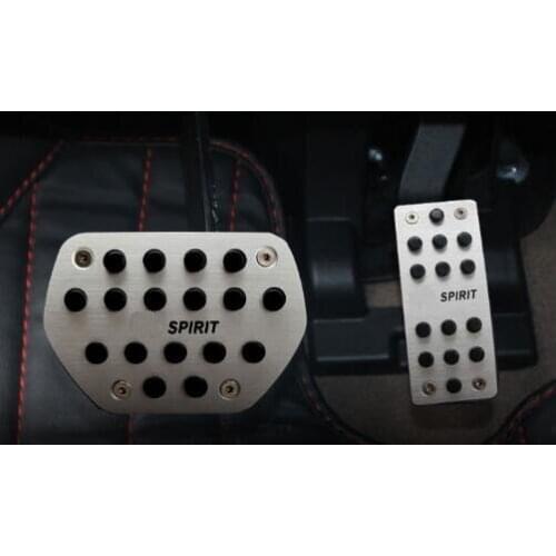 Higher star alloy material 2pcs car accelerator pedal protective decorative cover+brake pedal cover for Citroen DS4S,DS6,DS5LS