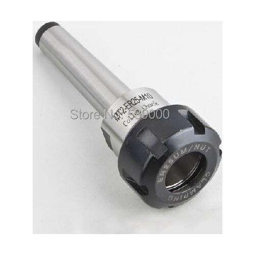1PC New ER25 MT2 M10 Collet Chuck Holder Fixed CNC Millling