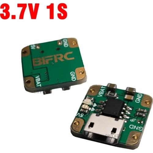 2pcs 3.7V 1S Lipo Battery Charging Module with Micro USB Connector 0.5A/1A Mini Power Charger Board for RC Drone FPV Accessories