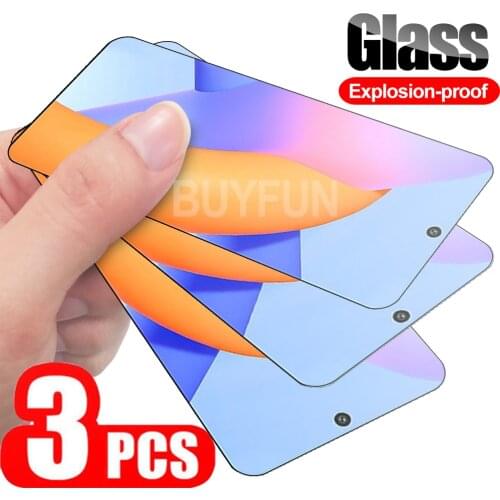 3 PCS Safety Glass For Huawei Honor 10 Lite 10i 10x Full Cover Film For Honor10i Honor10x Honor10Lite protective tempered glas