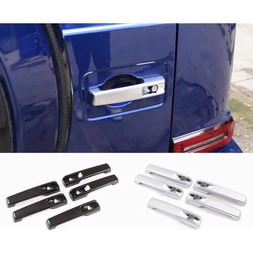4colors ABS Car Auto Outer Door Handle Cover For Mercedes Benz G Class W463 W464 G65 G55 G63 G500 G550 G350 2019-2020
