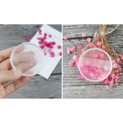 500pcs soft Silicone Foundation makeup puff cosmetic Beauty tools Powder blender Sponge for women BB CC Cream freeshiping