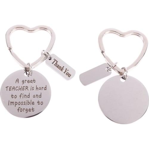 2021 Graduation Gift Teachers Day Teacher Keychain It Takes Big Heart Keyring