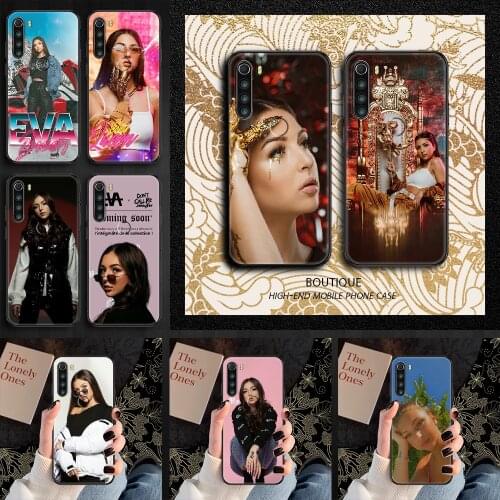 Eva queen Phone case For Xiaomi Redmi Note 7 7A 8 8T 9 9A 9S 10 K30 Pro Ultra black fashion shell luxury prime trend cover art