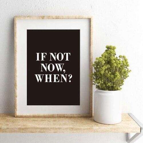 Black White Simple Inspirational Phrase Canvas Painting Do What You Love Inspiration Quote Poster Home Wall Art Decor Pictures