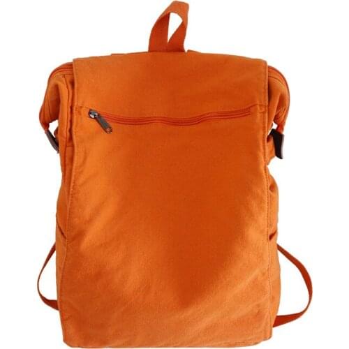 Soft Backpack 2021 Spring Casual Female Backpack Canvas Vintage Travel School Bag Women Backpack New Fashion High Quality