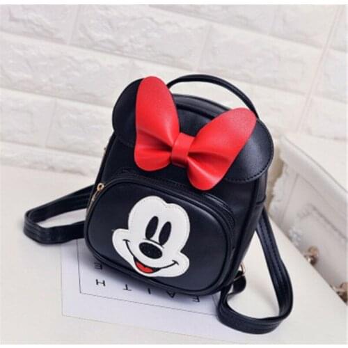 Disney Mickey Minnie Mouse Backpack Girl Cute Bag Kids Small Bag Mini Kawaii Backpack Kids School Bags Back To School