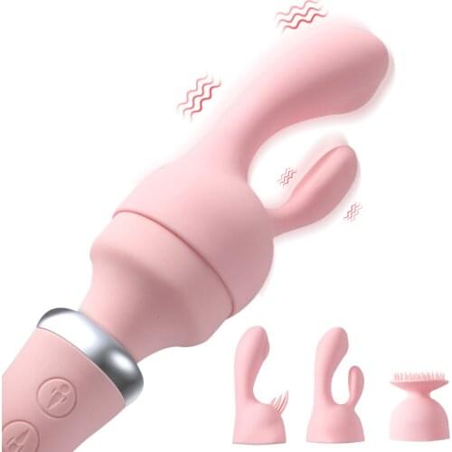 Sexy Caps Extender AV Stick Head Cap Vibrator Headgear for Women Magic Wand Cover Clitoris Stimulator Vibrator