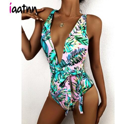 Sexy One Piece Swimsuit Women 2021 Bandage Swimwear Female Bathing Suit Woman Beachwear Swimming for Bodysuit Swimsuits Monokini