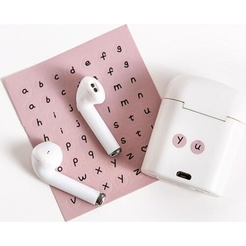 English Letter Series Kawaii Cute Sticker Aeshetic Bullet Journal Planner Stickers DIY Scrapbooking Diary Stickers Stationery