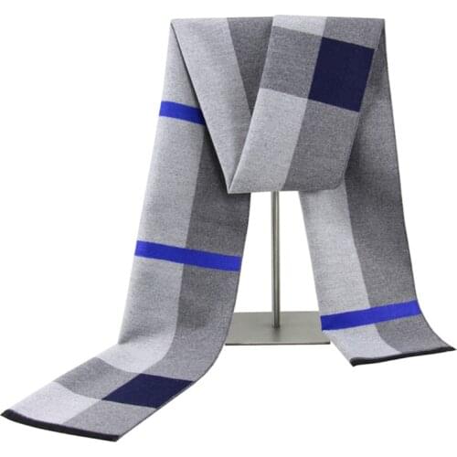 Scarf for men,Scarf Men, Warm Scarf Men, Korean Plaid Scarf, Mens Scarf