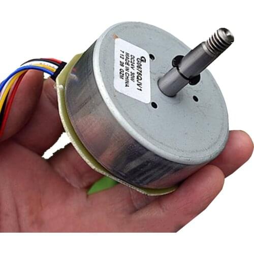 Ball bearing DC24V 2300 rpm Outer rotor brushless motor Can rotate forward and reverse Support PWM speed regulation