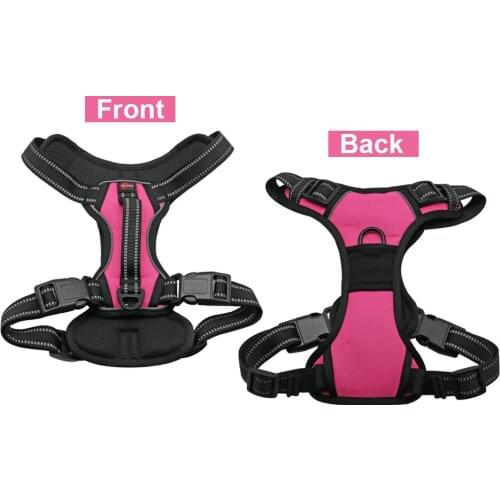 Kaatapet Dog Harness Vest Reflective Breathable Pet Harnesses No Pull Waterproof Outdoor Training Harness For Medium Large Dogs
