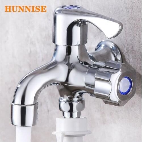 Washing Machine Faucet Solid Brass Washing Machine Bibcock Wall Mounted Balcony Washing Machine Faucets Single Cold Bibcock