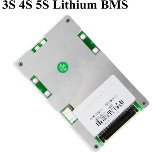 3S 4S 40A 60A 80A BMS 12V Li-ion Smart BMS 4S 14.8v 5S 18.5v with Android Bluetooth App Balance with Communication UART Box
