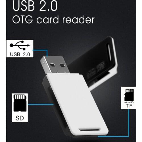 Kebidu USB 2.0 Multi Memory Card Reader Micro SD SDHC TF M2 MMC MS PRO DUO Card Adapter For Mobile Phone PC Laptop Data Transfer