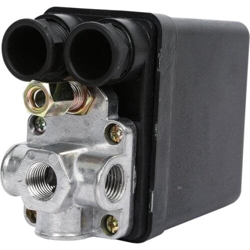 High Quality 1Pc Heavy Duty Air Compressor Pressure Switch Control Valve 90 PSI -120 PSI Air Compressor Switch Control