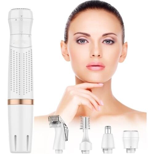 Lady Hair Eyebrow Trimmer razor for intimate areas Facial Epilator Women machine electric female for Bikini Hair Removal Shaver
