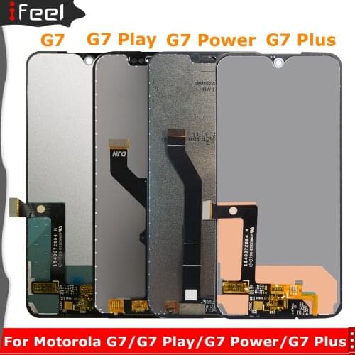 Display For Motorola Moto G7 Play XT1952 G7 XT1962 G7 Power G7 Plus LCD Touch Screen sensor Panel Digiziter assembly Replacement