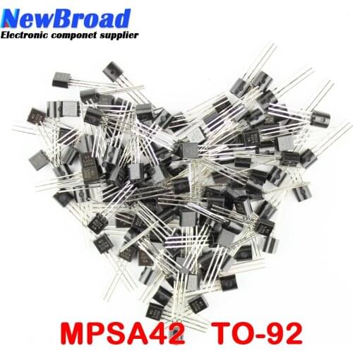 100PCS MPSA42 TO-92 A42 TO92 new triode transistor