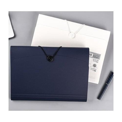 13 Pocket File Folder A4 Document Bag Paper Organizer Waterproof Case For Documents