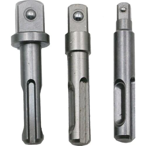 3pcs Diamond Core Bit Sds Arbor For Electric Hammer Diamond Core Bit Adapter Sds Arbor 1/2(12.7mm),3/8(9.5mm),1/4(6.35mm)