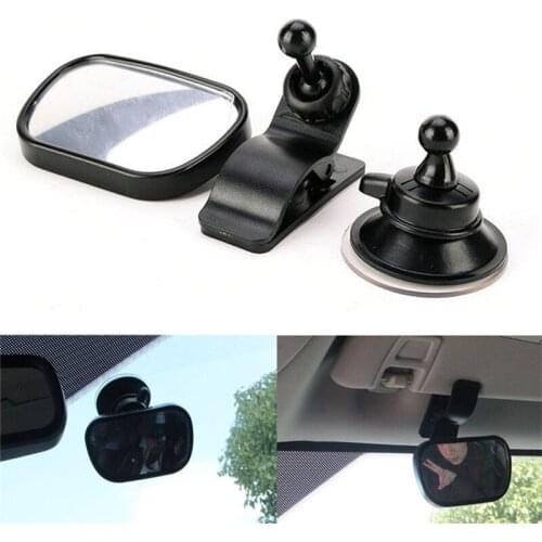 Car Baby Child Kids Rear View Mirror Safety Reverse Safety Seats Mirror With Clip and Sucker Baby Safety Seat Rearview Mirror