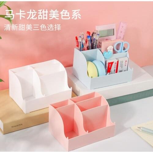 Remote Control Box Cosmetics Desktop Storage Case Stand Holder Home Office Stationery Phone Organizer Stationery Supplies