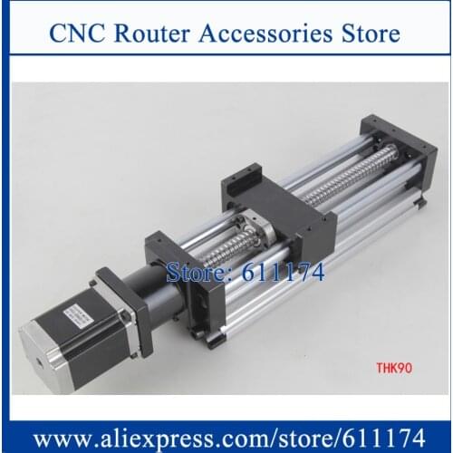 Linear Motion Module effective stroke 200mm travel length ball screw 1605 Linear Sliding table system Motion slide