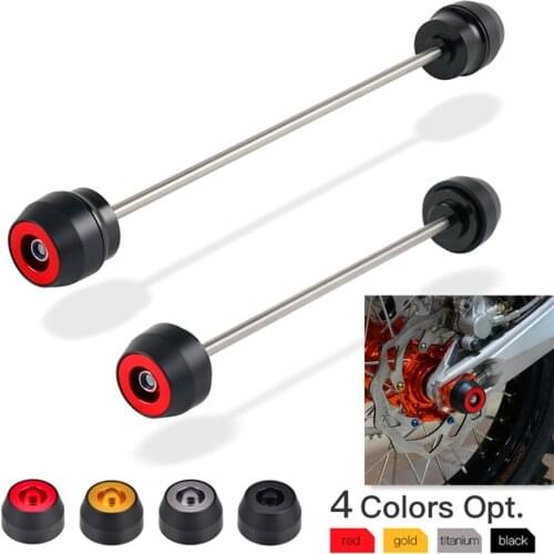 Motorcycle Front Rear Axle Fork Wheel Slider Falling Protector For Aprilia Shiver 900 2018 2019 Shiver SL Dorsoduro 750 900